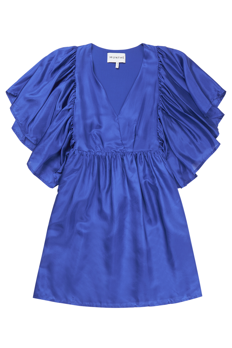 Munthe Dames jurk Blauw-1 1