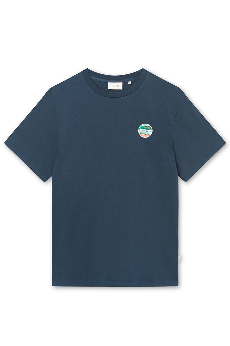 Foret T-shirt Blauw-1 1