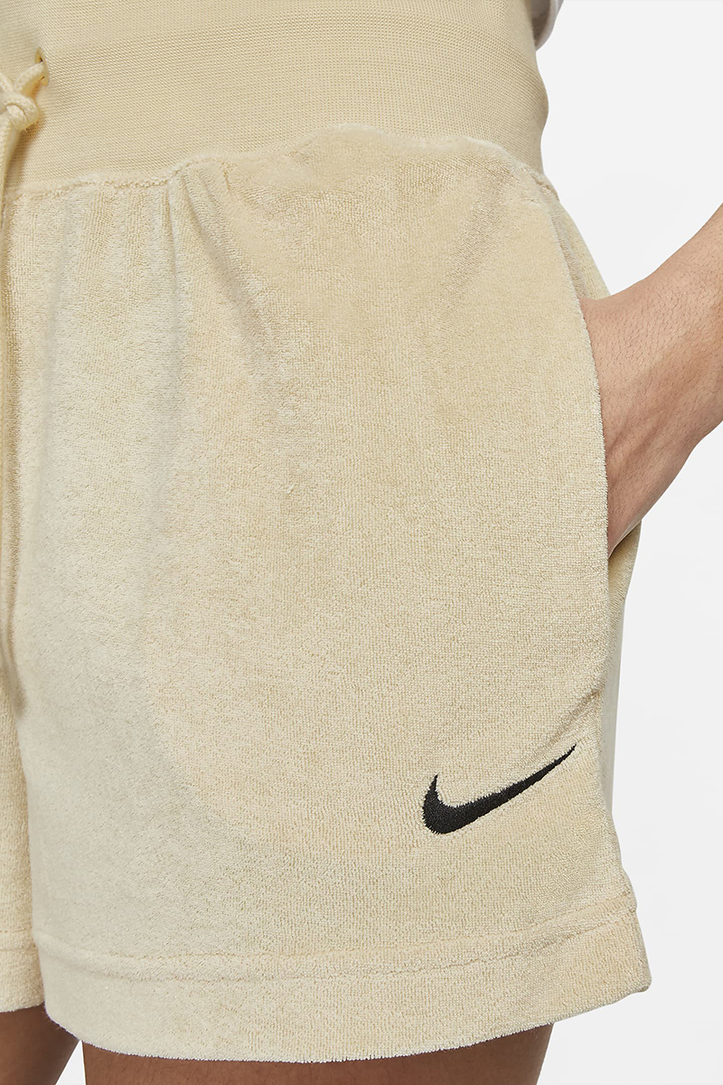 Nike Casual dames short bruin/beige-1 3