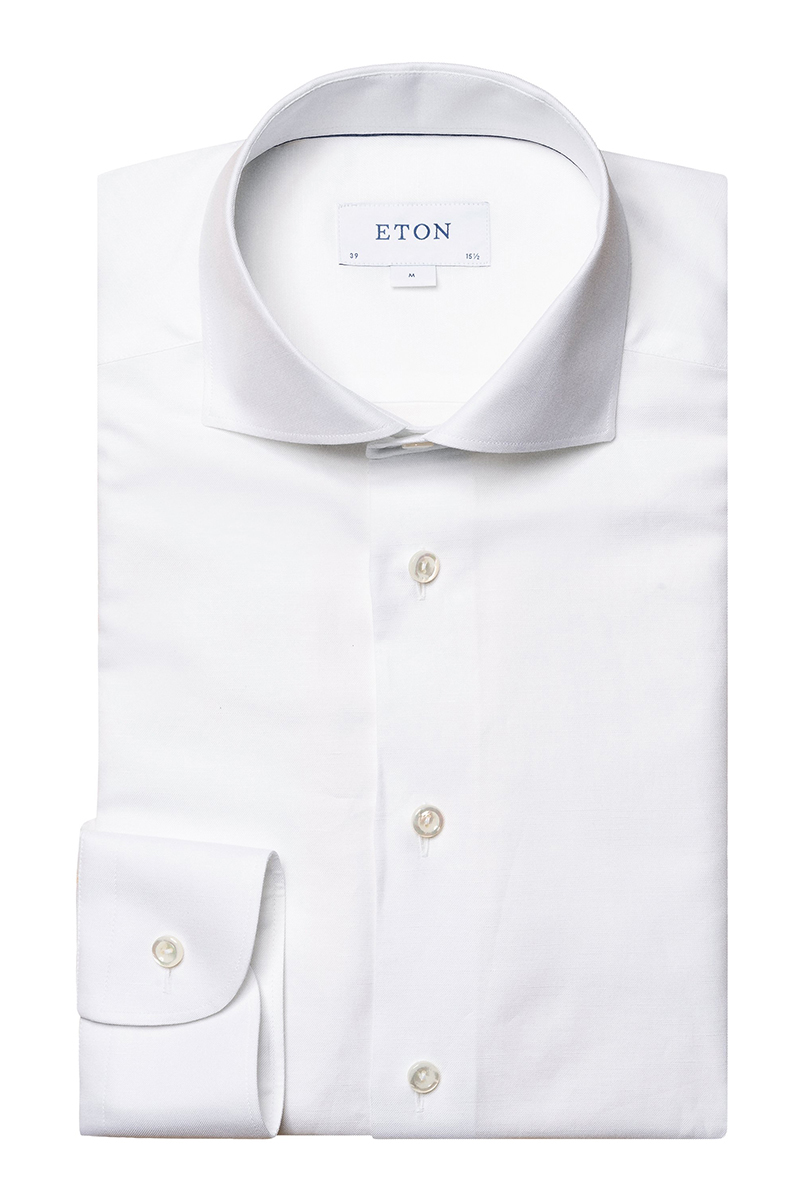 Eton Cotton Linen Wit-1 2
