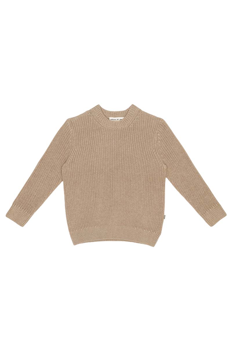 House Of Jamie Knitted sweater Bruin/Beige-1 1