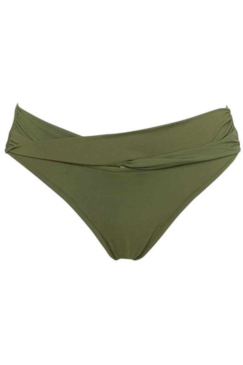 Seafolly TWIST BAND HIPSTER Groen-1 1