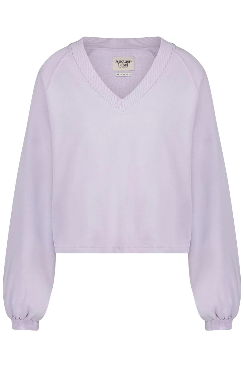 Another Label Xamira sweater Paars-1 1