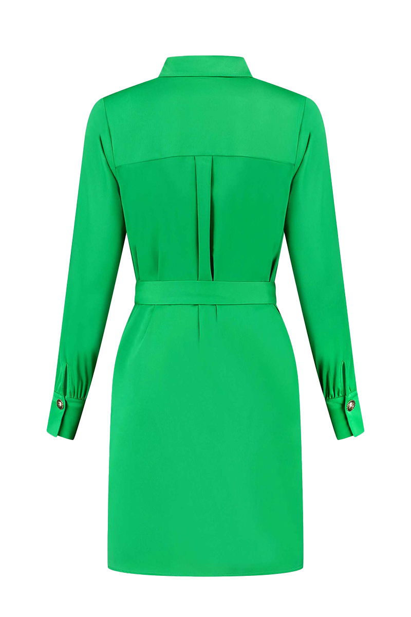 Nikkie Rafi Dress Groen-1 3