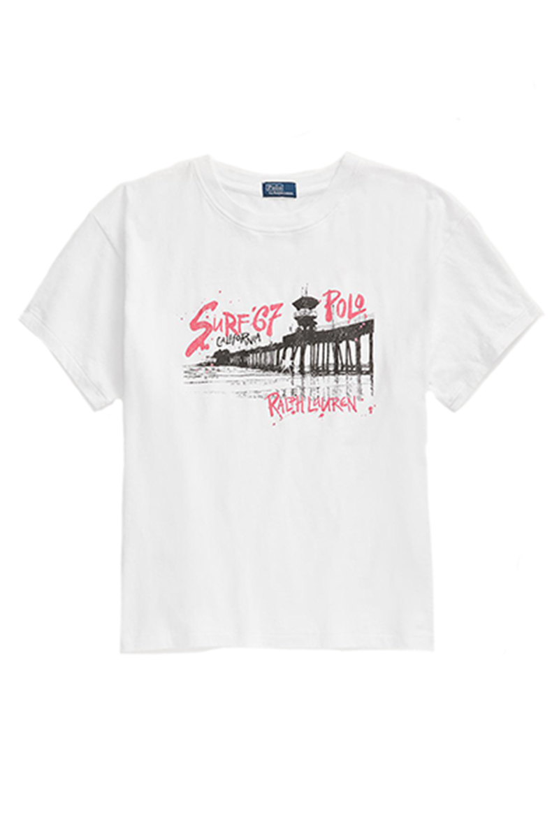 Polo Ralph Lauren Dames t-shirt korte mouw Wit-1 1