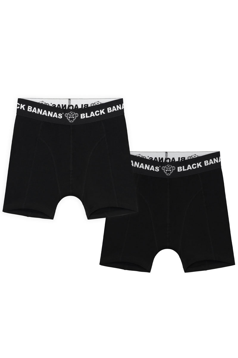 Black Bananas Jr boxershort 2-pack Zwart-1 1