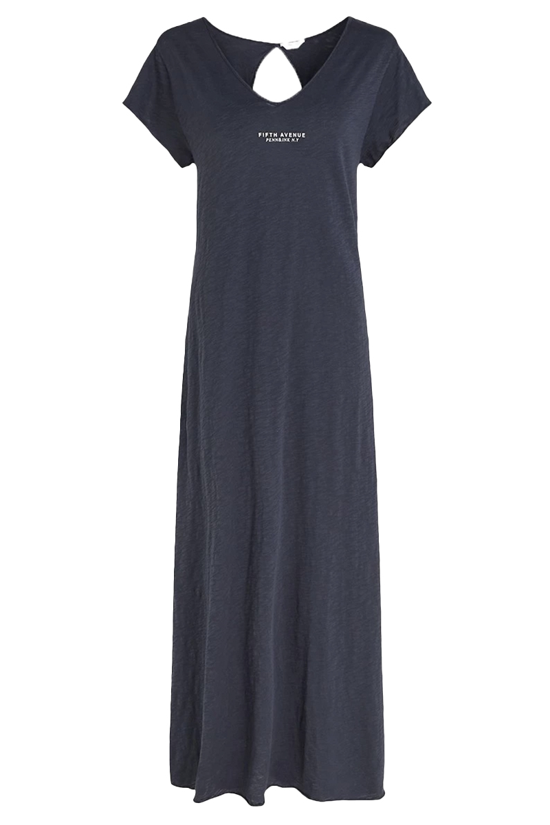 Penn&Ink N.Y. Dress print Blauw-1 1