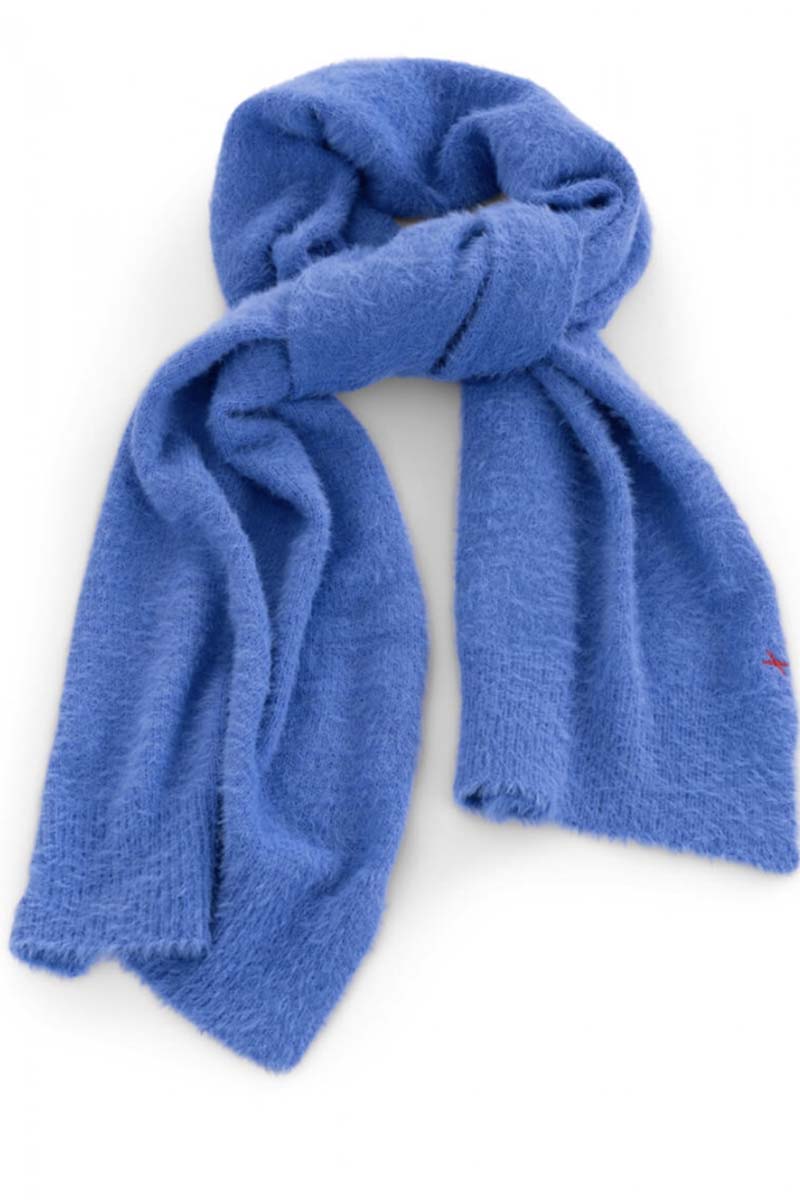 Anna Blue Dames sjaal Blauw-1 1