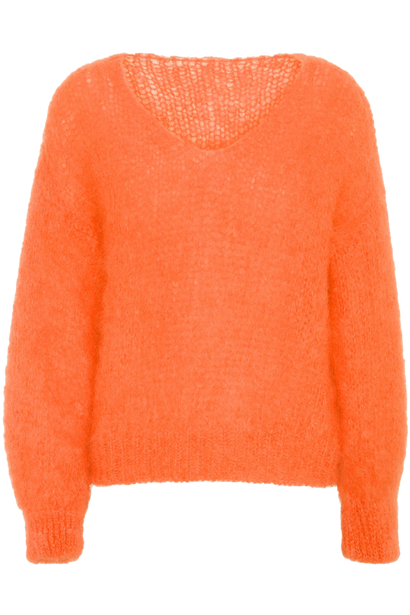 Americandreams Milana LS mohair knit Oranje-1 1