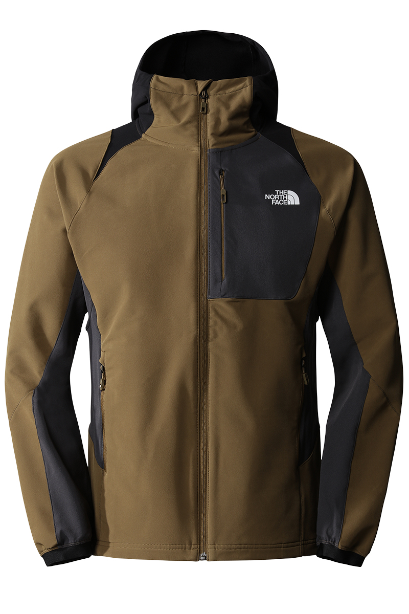 The North Face MEN'S AO SOFTSHELL HOODIE bruin/beige 1