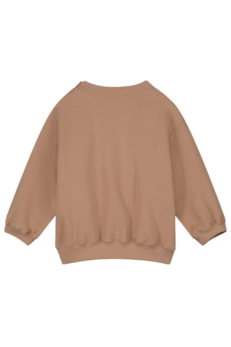 Gray Label baby dropped shoulder sweater bruin/beige 2