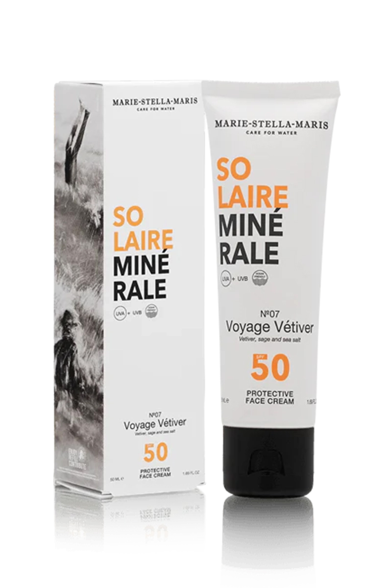 Marie Stella Maris Protective Face cream SPF50 Voyage Vettiver 50ML Diversen-4 2