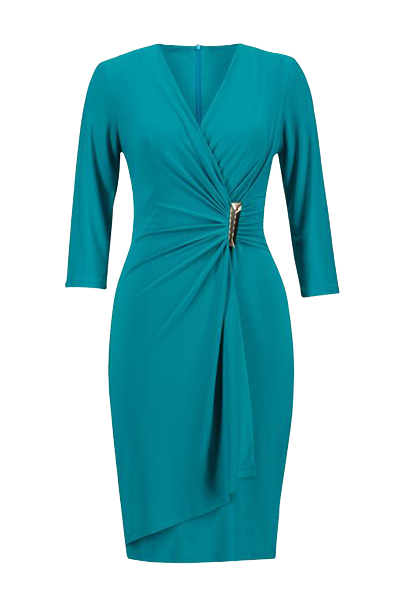 Joseph Ribkoff Dames jurk Blauw-1 1