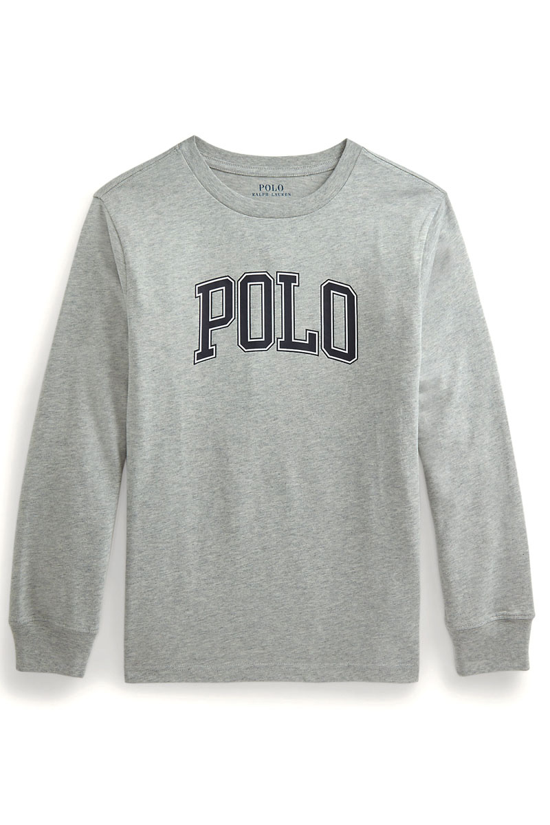 Polo Ralph Lauren LS cn t-shirt Grijs-1 1