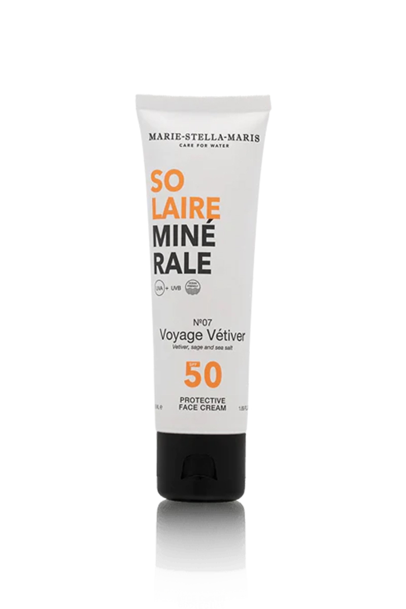 Marie Stella Maris Protective Face cream SPF50 Voyage Vettiver 50ML Diversen-4 1