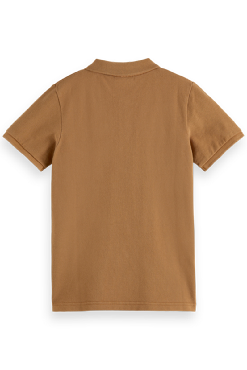 Scotch & Soda Garment-dyed short-sleeved pique po Diversen-4 2