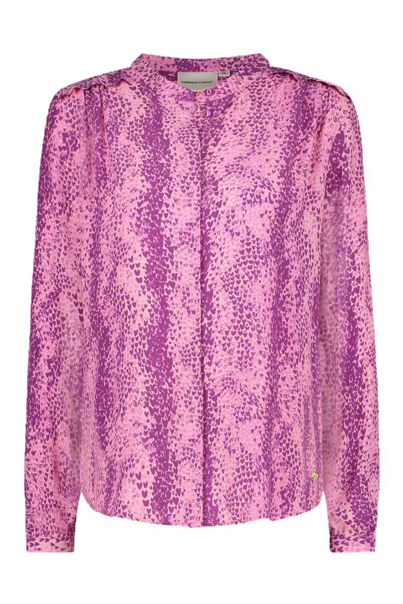 Fabienne Chapot Sunset blouse Rose-1 1