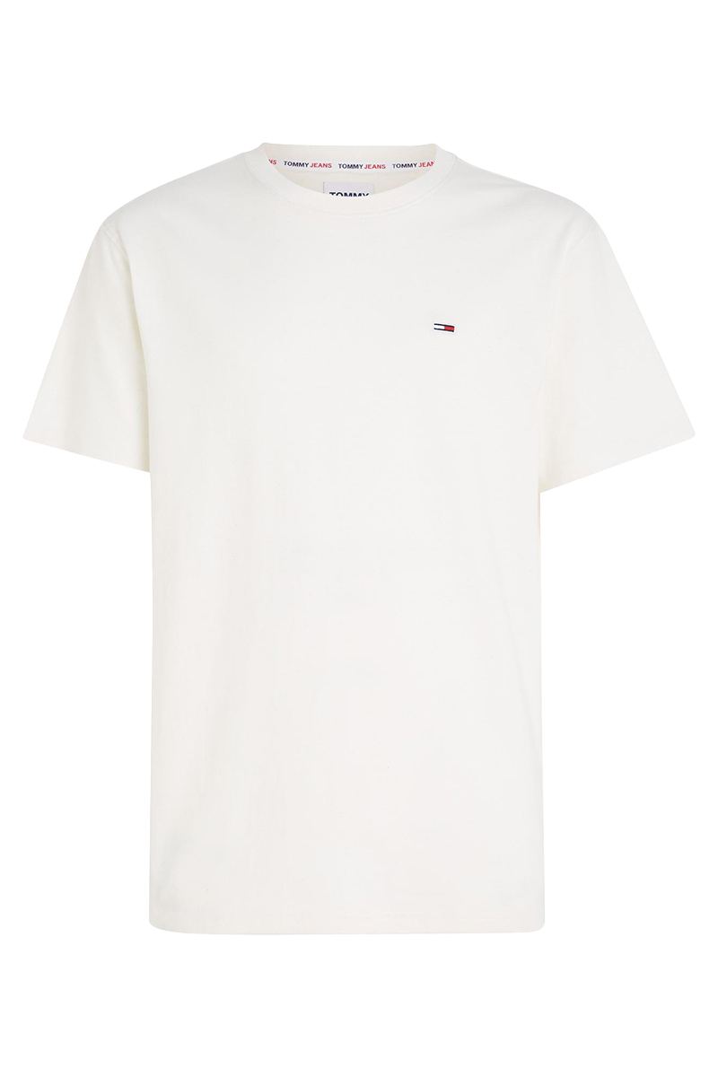 Tommy Jeans TJM CLSC SOLID TEE Wit-1 1