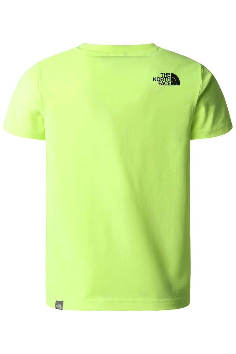The North Face TEEN S/S SIMPLE DOME TEE Geel-1 2