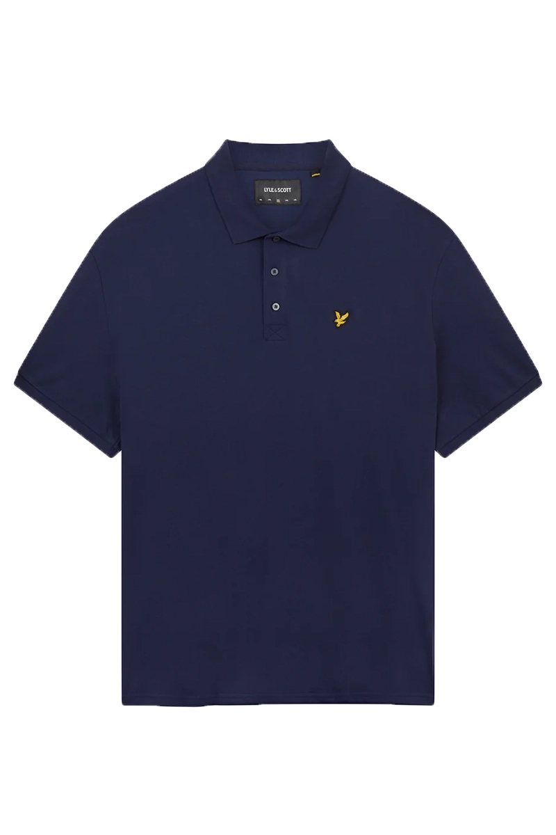 Lyle & Scott Plain Polo Shirt Blauw-3 1