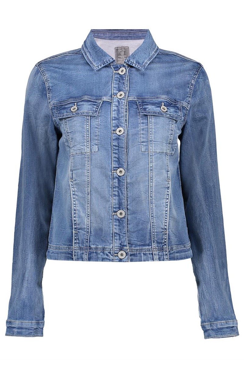 Geisha Jeans jacket Blauw-1 1