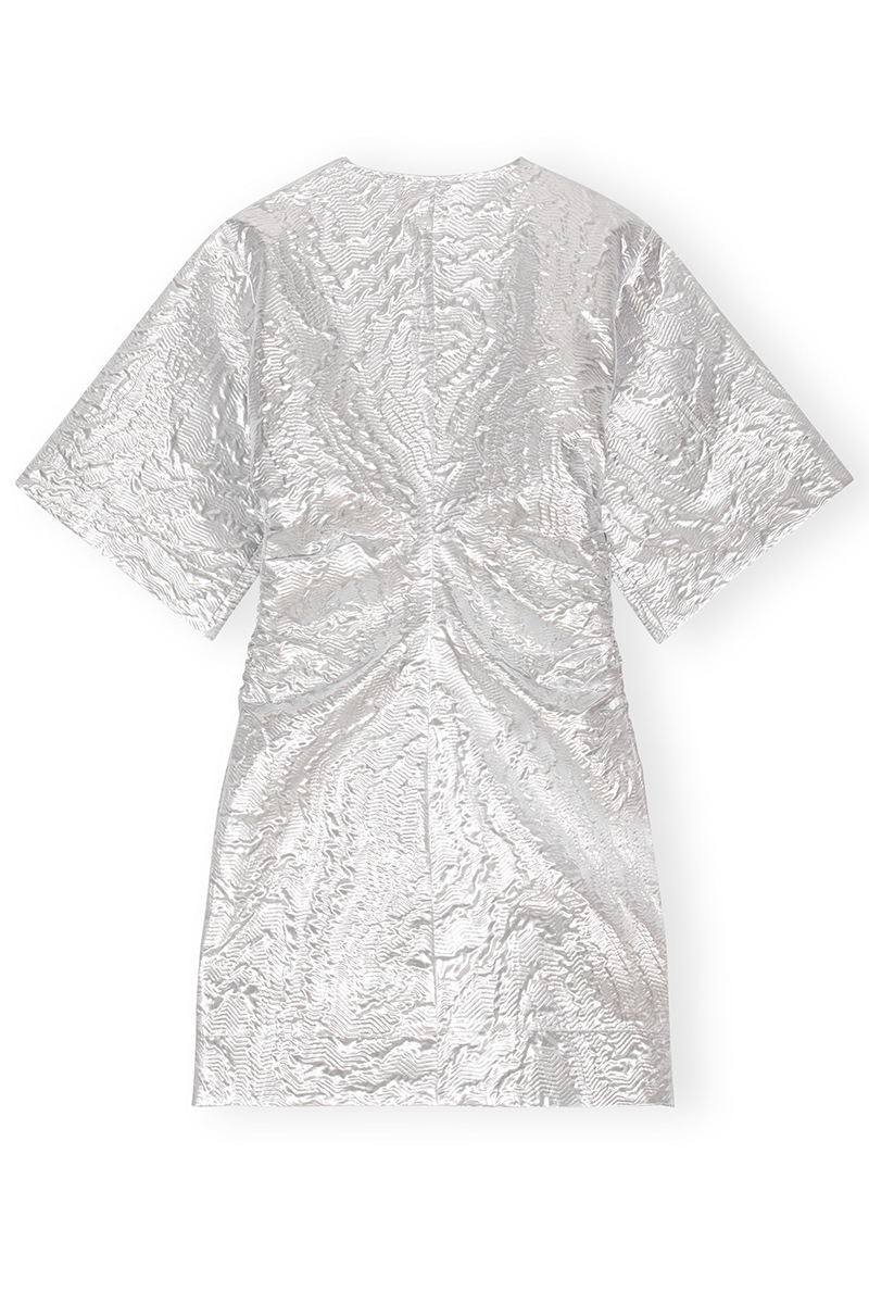 Ganni Dames jurk Zilver-1 2