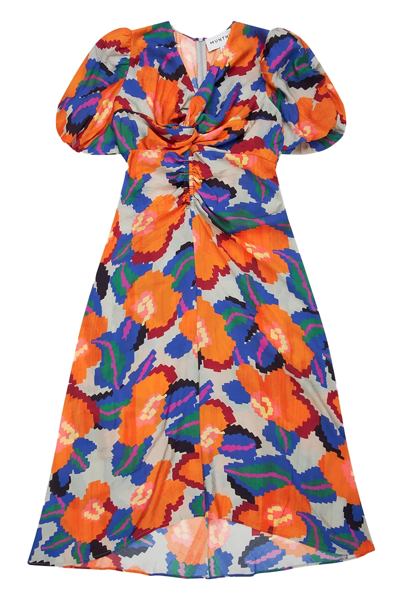 Munthe Dames jurk Oranje-1 1