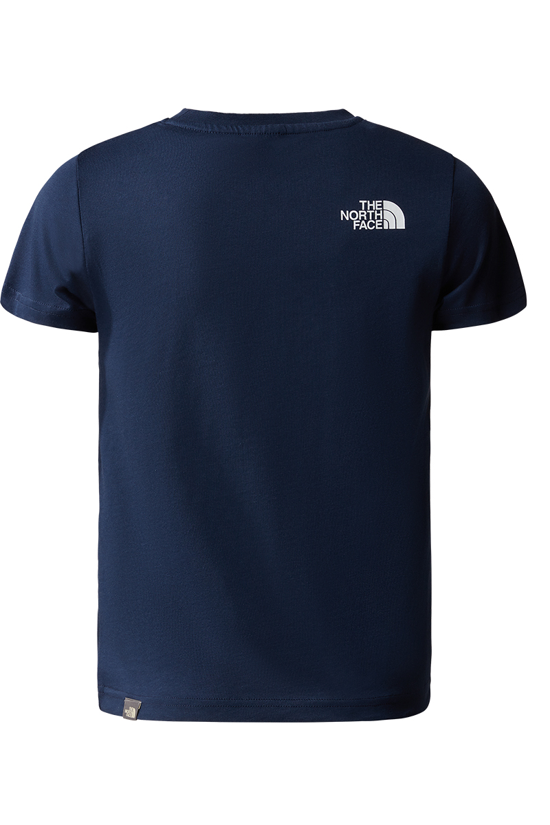 The North Face TEEN S/S SIMPLE DOME TEE Blauw-1 2
