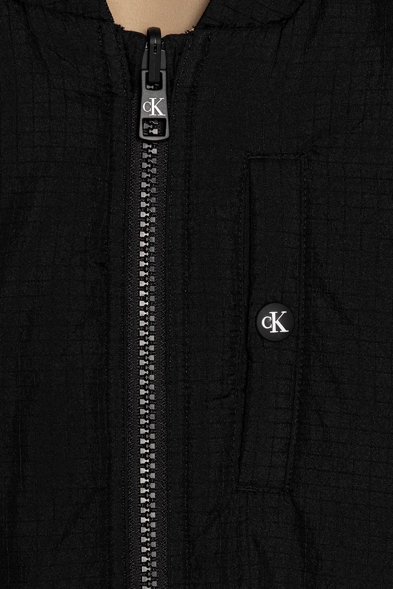 Calvin Klein reversible bomber jacket Zwart-1 3