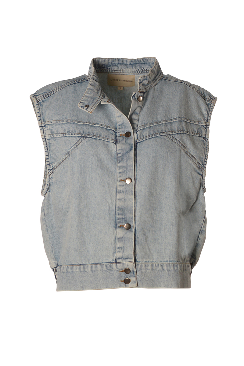 Moost Wanted Washed Denim Blauw-1 1