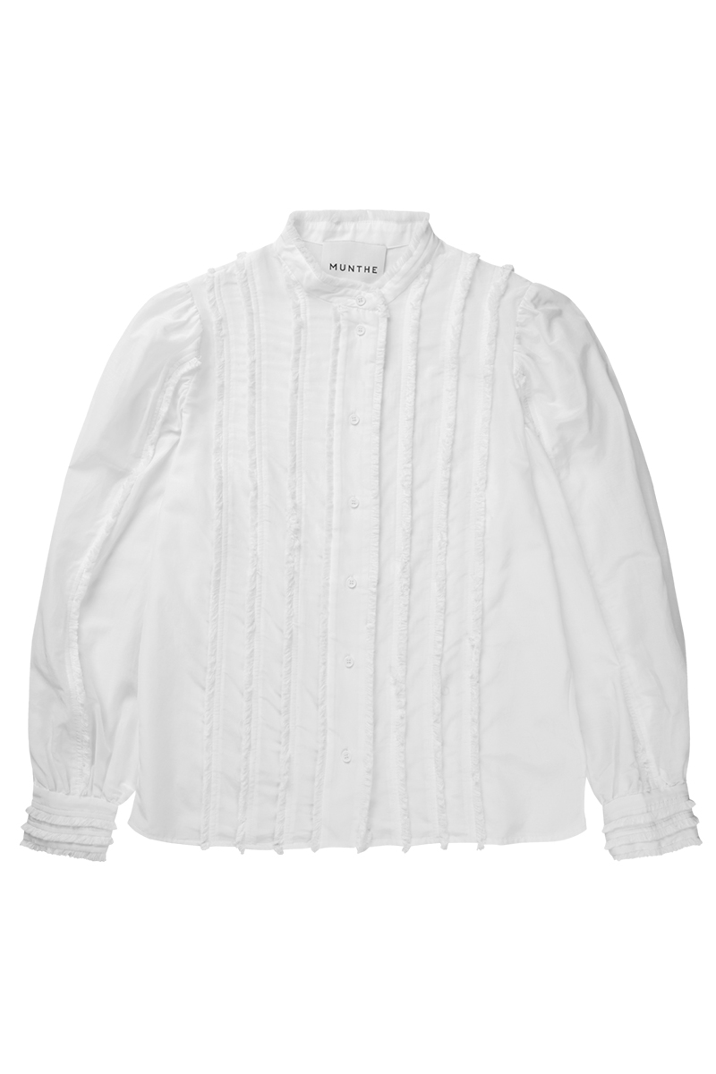 Munthe Dames blouse lange mouw Wit-1 1