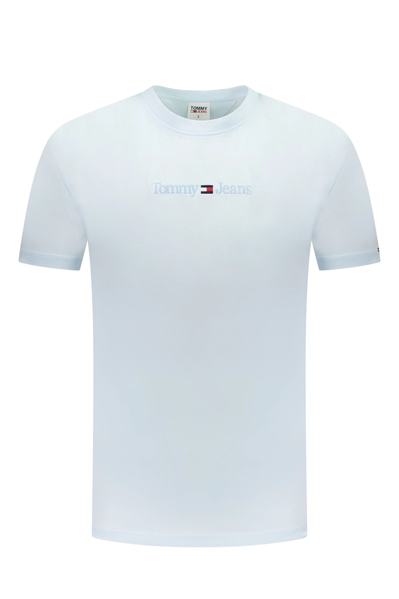 Tommy Jeans TJM CLSC SMALL TEXT TEE Blauw-2 1