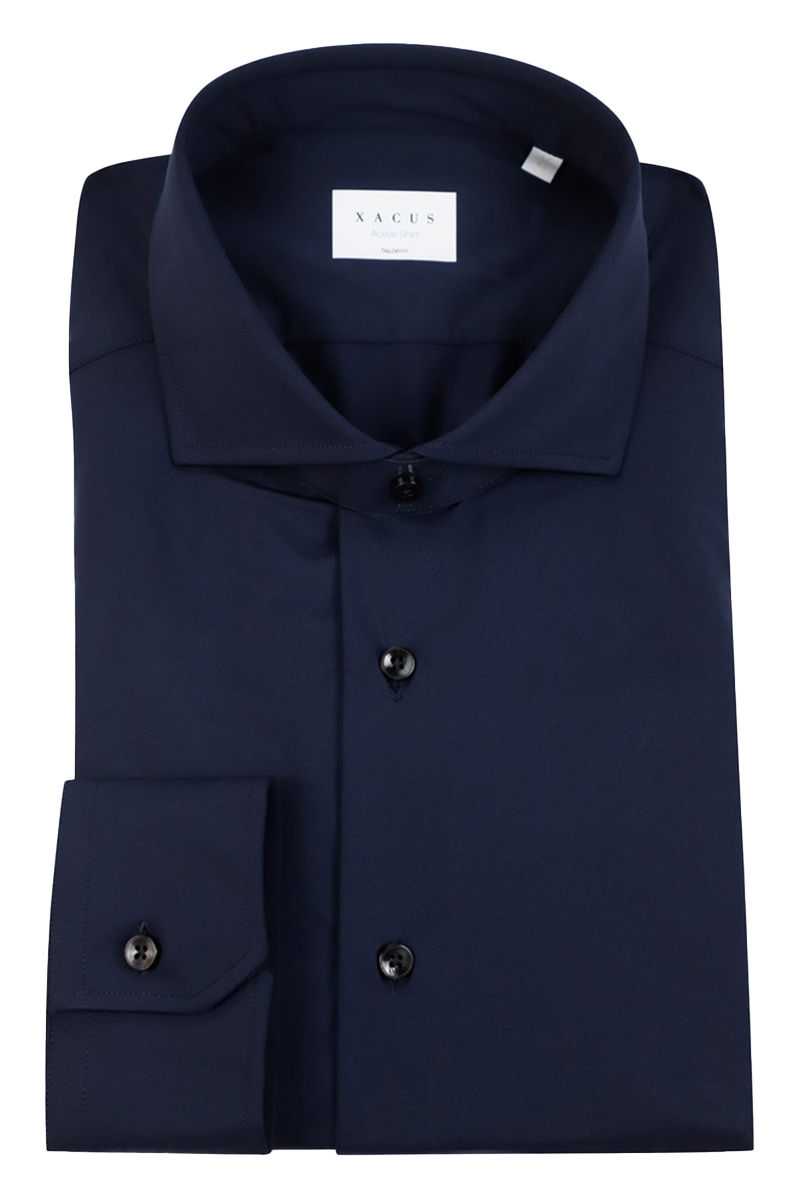 Xacus CAMICIA IN JRS Blauw-1 1