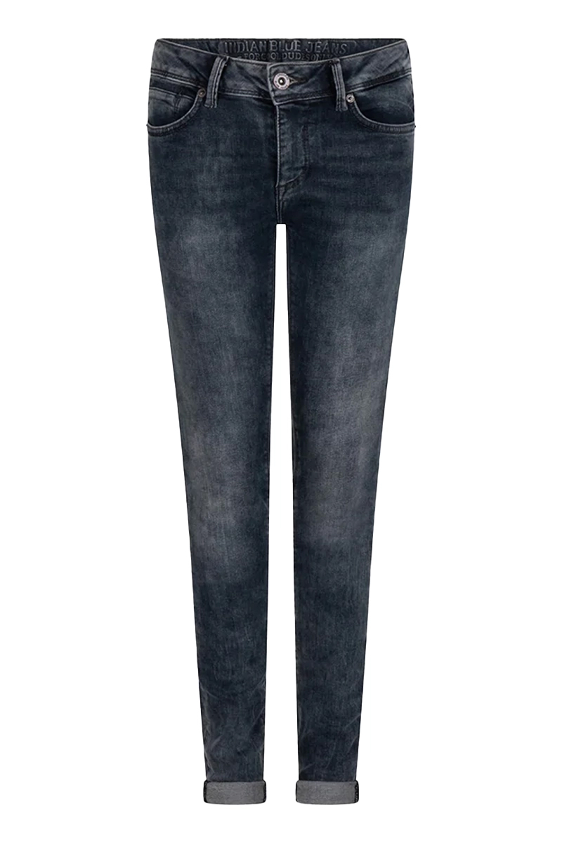 Indian Blue Jeans ryan skinny fit Blauw-1 1