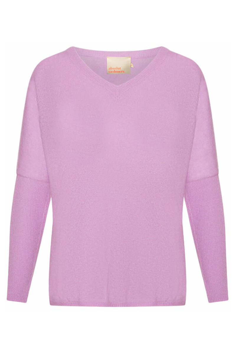 Absolut Cashmere Dames trui Paars-1 1