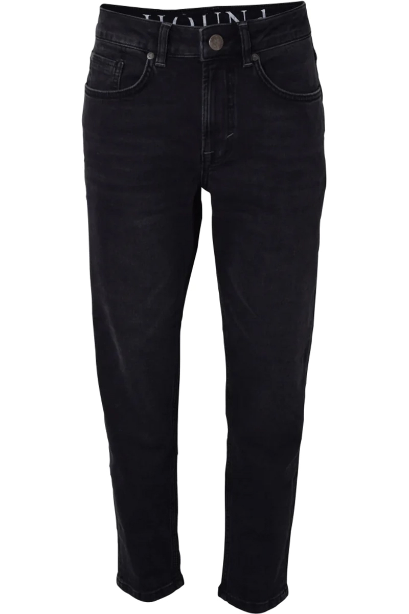 HOUNd tapered jeans Zwart-1 1