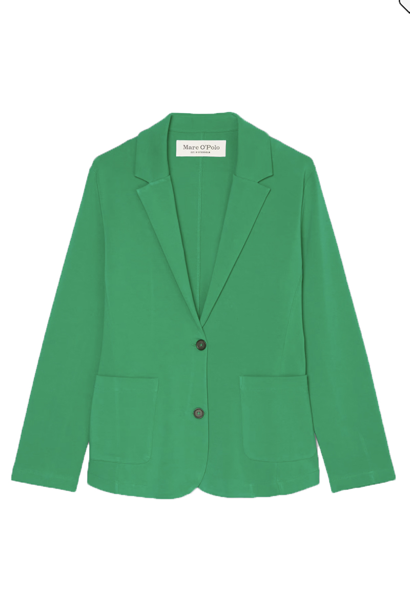 Marc O'Polo Jersey blazer Groen-4 1