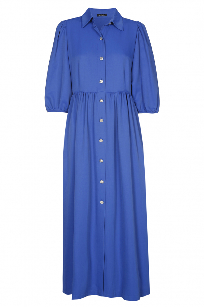 Caroline Biss Dames jurk Blauw-1 1