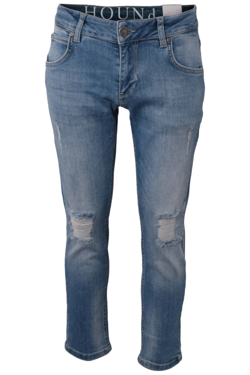 HOUNd Straight jeans 7/8 length Blauw-1 1