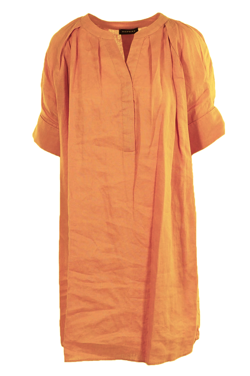 Repeat Dames jurk Oranje-1 1
