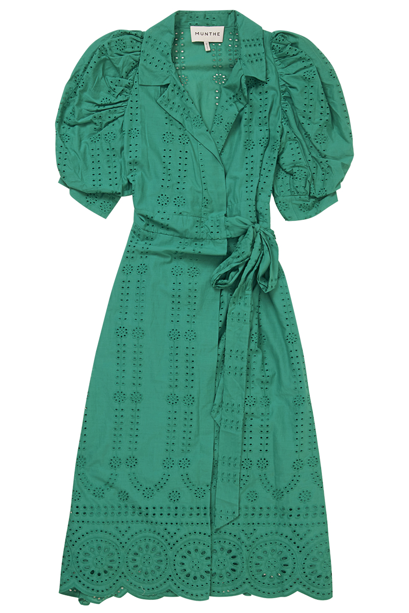 Munthe Dames jurk Groen-1 1