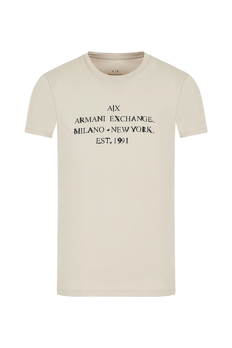 Armani Exchange T-shirt Bruin/Beige-1 1
