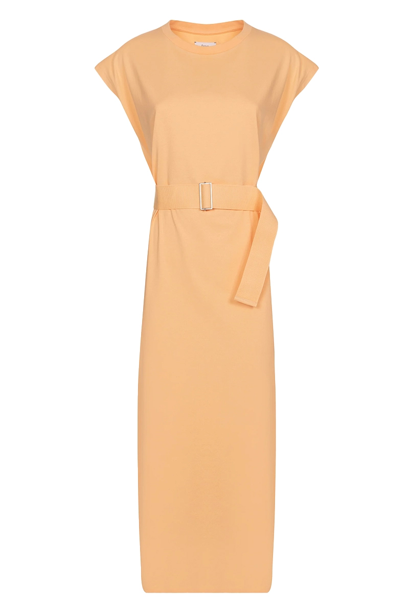 ame Dames jurk Oranje-1 1