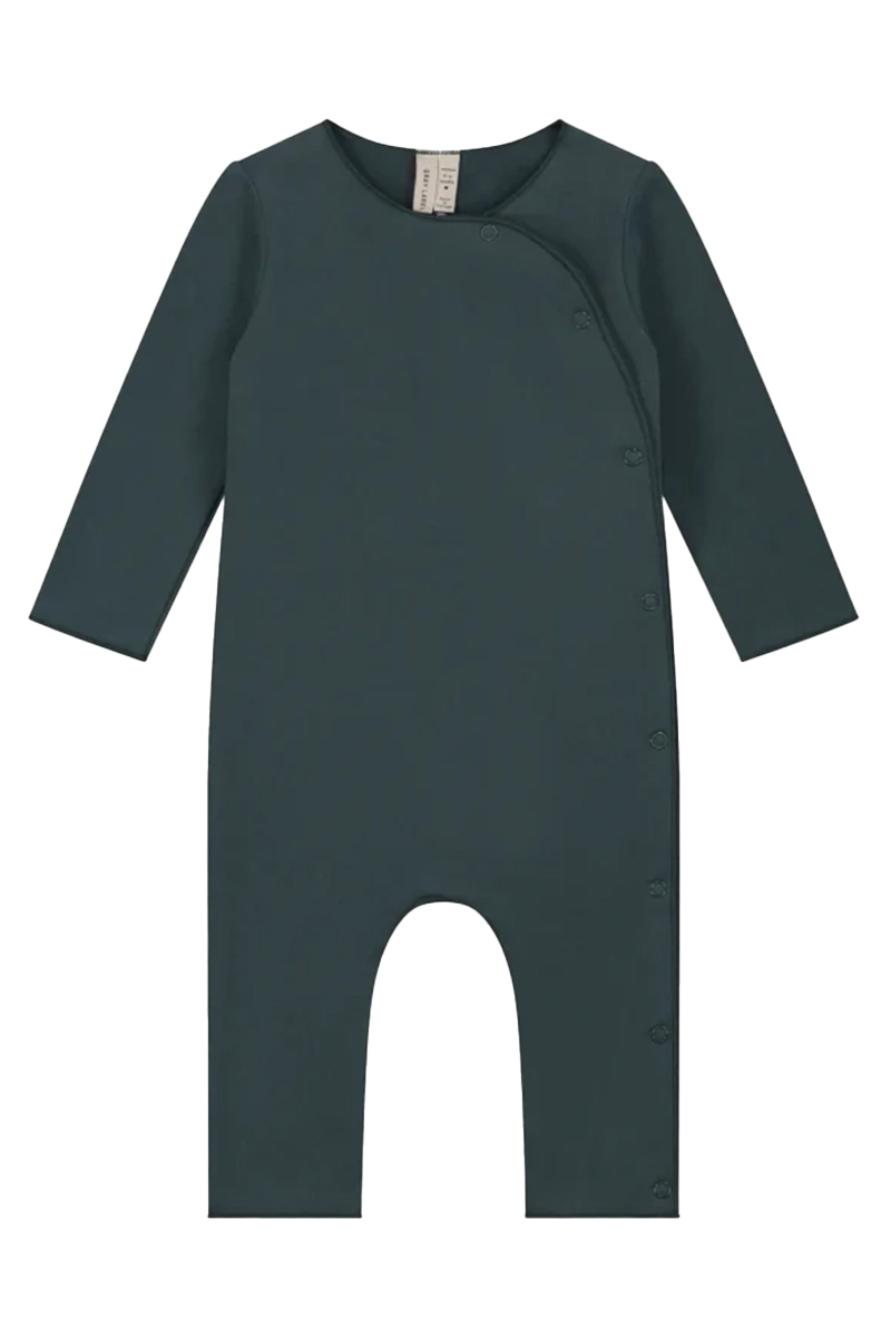 Gray Label Baby suit with snaps Blauw-1 1