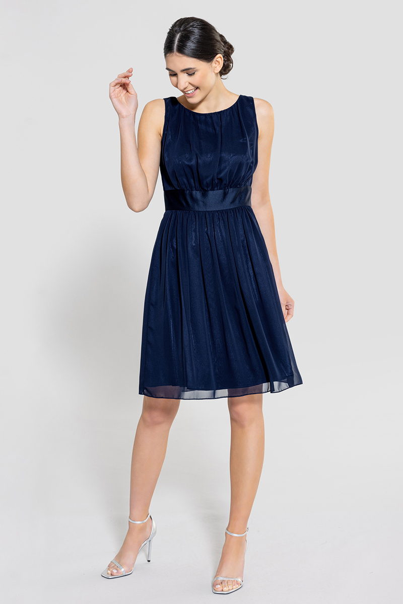 Swing Dames jurk Blauw-1 2