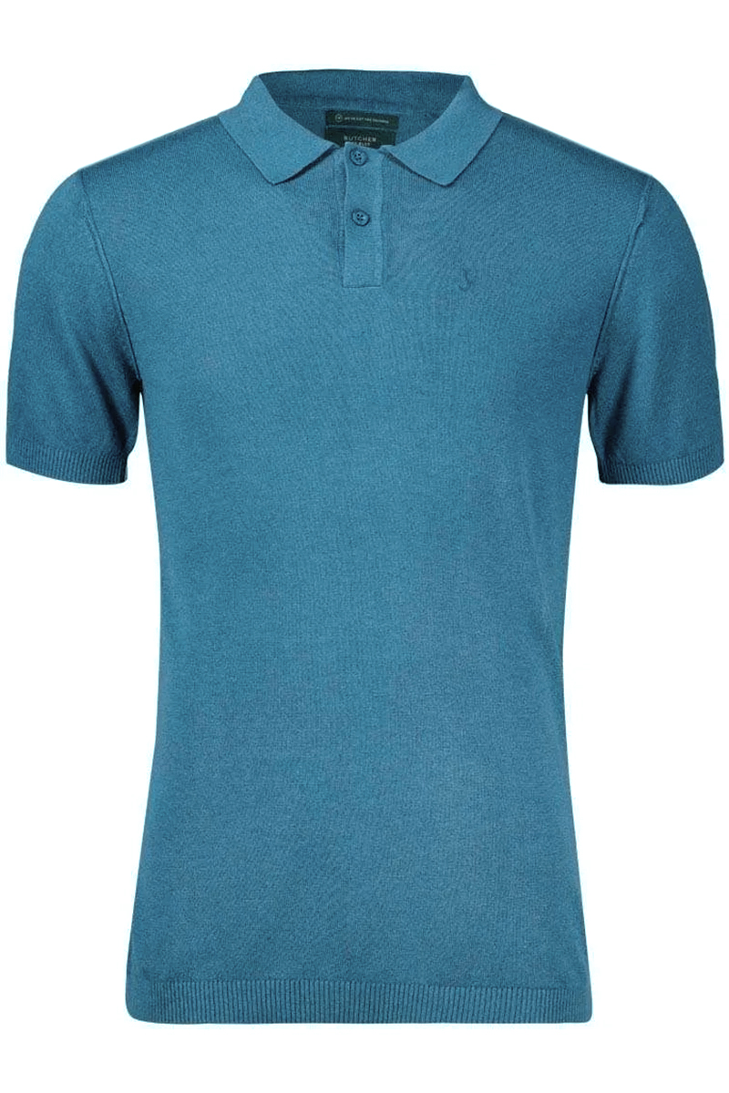 Butcher of Blue Aix Polo SS Blauw-1 1