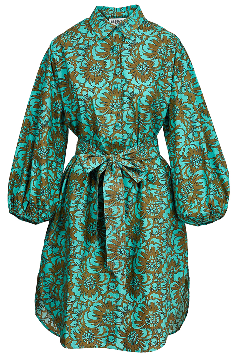 Essentiel Antwerp Dames jurk Groen-1 1