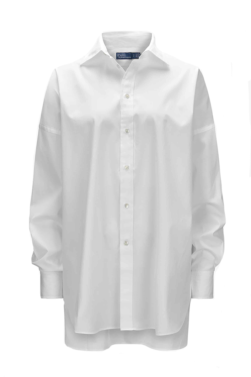 Polo Ralph Lauren Dames blouse lange mouw Wit-1 1