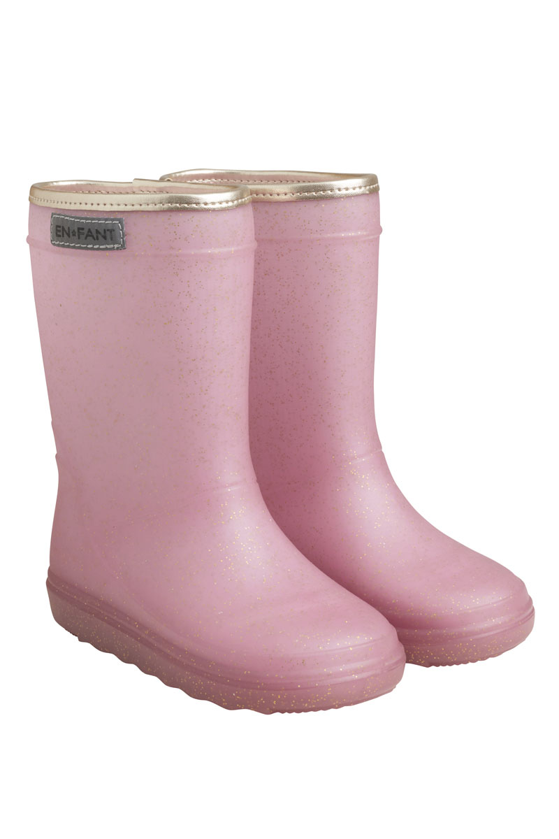 EN FANT Rain boots glitter Rose-1 1