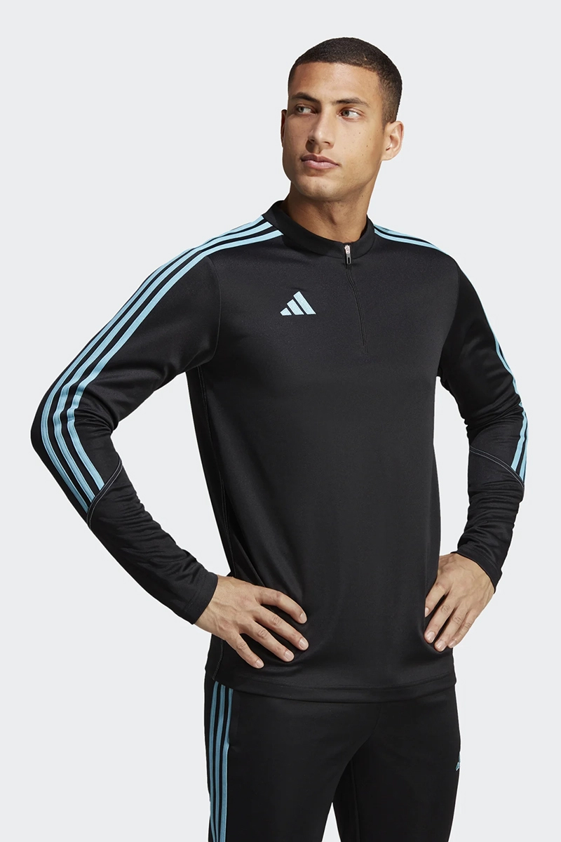 Adidas Voetbal heren sweater Zwart-1 2